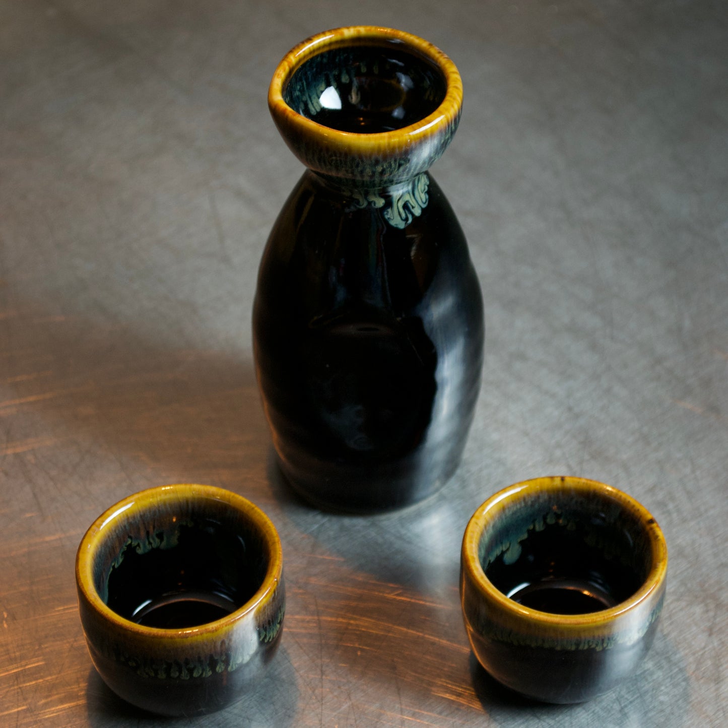 Sake Set Black